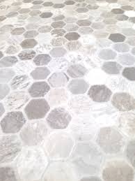 This mosaic can be used on both floors and walls. Getting A Hex Tile Look With Vinyl Newlywoodwards
