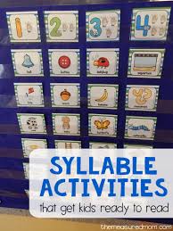 5 Fun Syllable Activities With Free Printables The