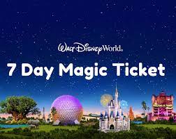 7 Days Disney World Package gambar png