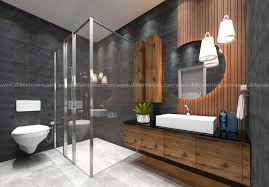 Bathroom Storage And Shower Partition Ideas