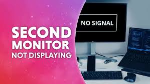 how to fix second monitor not