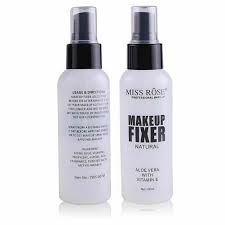 miss rose makeup setting fixer spray