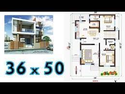 36x50 House Plan North Facing 2bhk