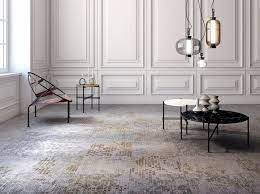 antwerp patterned plastic carpet tiles