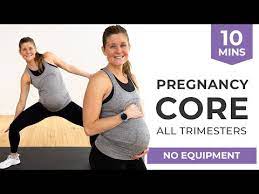10 minute pregnancy abs workout safe