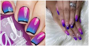 Purple lavender aromatherapy spa with salt and treatment for nail body. 50 Gorgeous Purple Nail Ideas And Designs To Inspire You In 2020