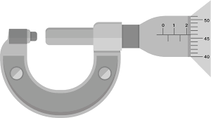 Mikrometer sekrup merupakan salah satu alat ukur yang biasa digunakan di dunia industri. Hasil Pengukuran Diameter Sebuah Kelereng Dengan M