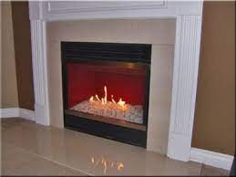 fire glass fireplace