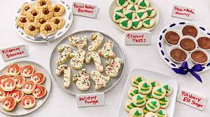 Do you go for a classic holiday cookie like gingerbread men, or try something new and but whether you're attending a cookie exchange this year or want to make a small selection for your family, we've got 18 recipes that won't let you down. The Doughboy S Favorite Way To Fill The Tray Host A Cookie Exchange Pillsbury Com