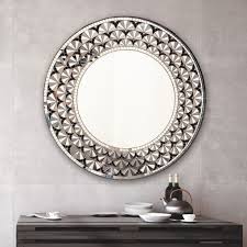 Handmade Mosaic Round Mirror