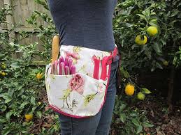 How To Make A Fabric Gardening Tool Belt