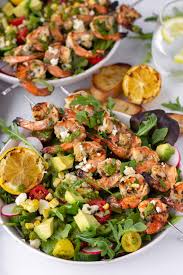 grilled shrimp salad cooking for my soul