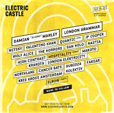 The sign language interpreters were positioned on a raised platform on the right of the main stage and translated all major acts. Electric Castle Festival Announces Damian Marley London Grammar And More For 2018 For The First Time The Hanga London Grammar London Elektricity Horror Sans
