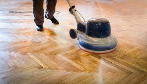 safely cleaning an unsealed wood floor