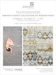abrash debut collection of modern rugs