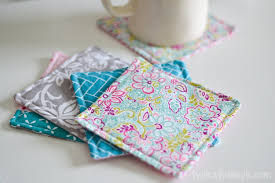 fabric mug rug a quick sewing