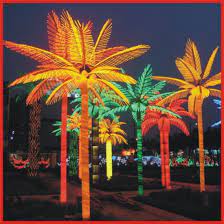 outdoor 3m 5m 8m artificial led palm