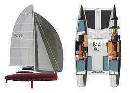 boat review maine cat 38 sail magazine