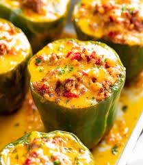 stuffed bell peppers the cozy cook