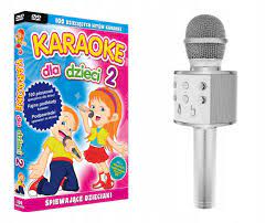 Karaoke 100 Piosenek Dla Dzieci + mikrofon głośnik - Arena.pl