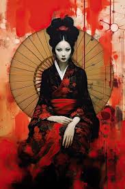 beautiful geisha anese woman