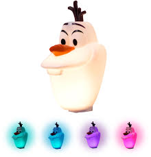 Disney Frozen 2 Olaf Multicolor Led Automatic Night Light White 46693 Best Buy