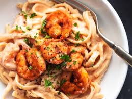 cajun shrimp alfredo pasta creme de