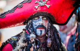 wallpaper face makeup pirate costume
