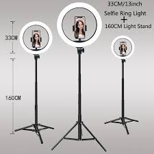 Video Lights Dimmable Light Selfie Led Ring Light Usb Ring Lamp With Tripod Stand Rim Of Light To Make Tiktok Youtube Ringlight Photographic Lighting Aliexpress