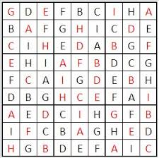 alphabet sudoku
