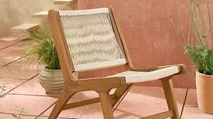 the george home wooden lounge chair our