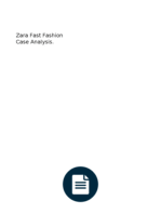 Zara apparel manufacturing and retail case study answers