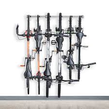 monkey bars wall mounted bike rack in