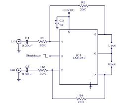 This tutorial will show you how to connect a 35 mm audio jack from an old pair of headphones to the audio input of your diy audio projects. Stereo Headphone Amplifier Schematic Circuit Diagram