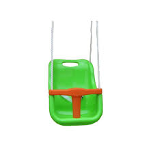 green baby safety plastic swing chairs