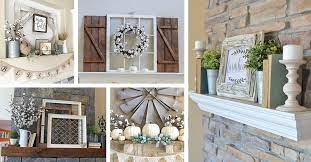 28 Best Farmhouse Mantel Decor Ideas