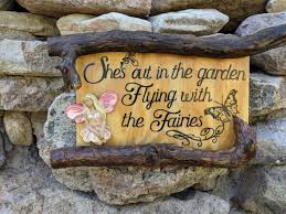 Remembrance Fairy Garden Sign