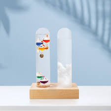 Galileo Thermometer And Storm Glass Set