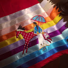 Norma Baker Flying Horse Sews It Straight Native Beadwork