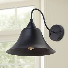 Shop Lnc Industrial Bell Wall Lamp Gooseneck Wall Sconces Wall Lighting L11 4 X W15 Xh 11 4 Overstock 25454831