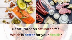 unsaturated vs saturated fat which is