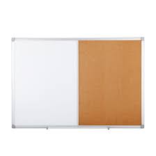 Magnetic Whiteboard Cork Board Combination Board