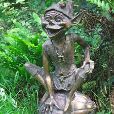 the garden elf sculpture fairy and