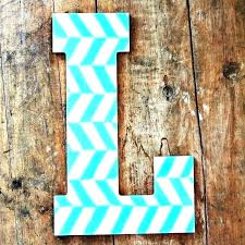 Painted Wooden Letters Soniabragh