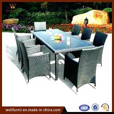rattan furniture outdoor dining table