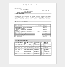 Besides resumes in word format pdf fresher s resume templates are also very common. Fresher Resume Template 50 Free Samples Examples Word Pdf