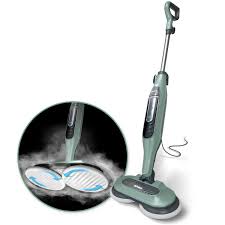 scrubbing hard floor steam mop