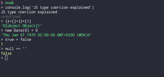 Javascript Type Coercion Explained