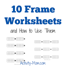 ten frame addition worksheets free