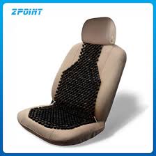 Car Accessories Black Wood Beaded Seat